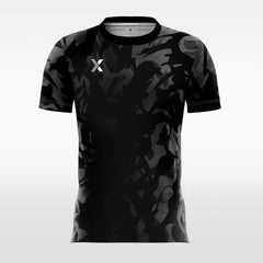 XTeamwear Soccer Jersey Cool Black Camouflage - Kids Custom Soccer Jerseys Design