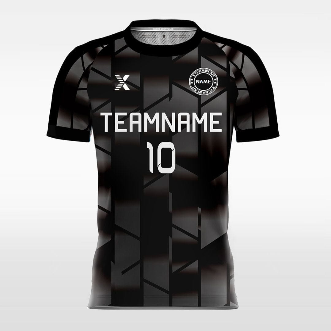 XTeamwear Soccer Jersey Cool Geometry Gradient - Kids Custom Soccer Jerseys Design