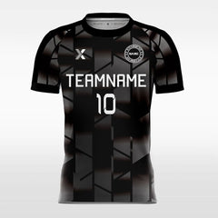 XTeamwear Soccer Jersey Cool Geometry Gradient - Kids Custom Soccer Jerseys Design