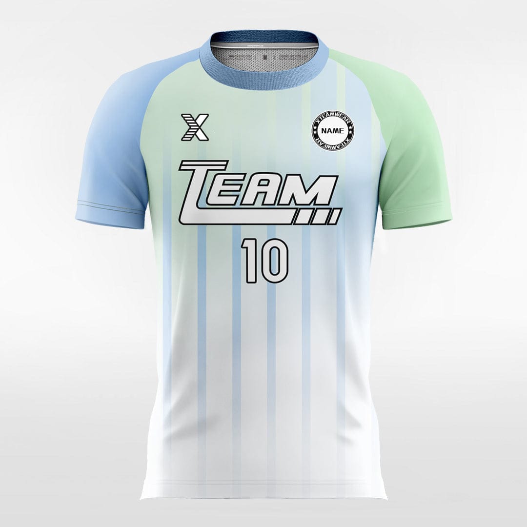 XTeamwear Soccer Jersey Cool Gradient - Women Custom Soccer Jerseys Design Stripe