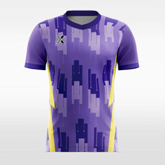 XTeamwear Soccer Jersey Cool Mosaic - Custom Kids Soccer Jerseys Design Online Purple