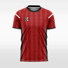 XTeamwear Soccer Jersey Custom Modern Soccer Jersey – Crew Neck with Geometric Texture
