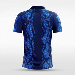 XTeamwear Soccer Jersey Custom Soccer Jersey – Abstract Geometric Gradient Block & Crew Neck