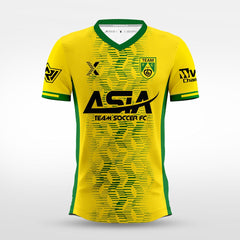 XTeamwear Soccer Jersey Custom Soccer Jersey – Abstract Graffiti Splatter & Crew Neck Design