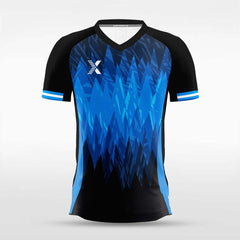 XTeamwear Soccer Jersey Custom Soccer Jersey – Dynamic Speed Streak Pattern & Crew Neck