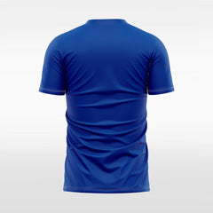 XTeamwear Soccer Jersey Custom Soccer Jersey – Dynamic Striped Pattern & Crew Neck Design