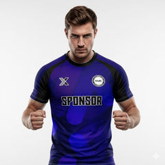 XTeamwear Soccer Jersey Custom Soccer Jersey – Irregular Geometric Pattern & Modern Fit