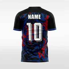 XTeamwear Soccer Jersey Custom Soccer Jersey – Shattered Geometric Print & Modern Fit