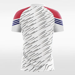 XTeamwear Soccer Jersey Fashion Polka Dot - Custom Kids Soccer Jerseys White Design