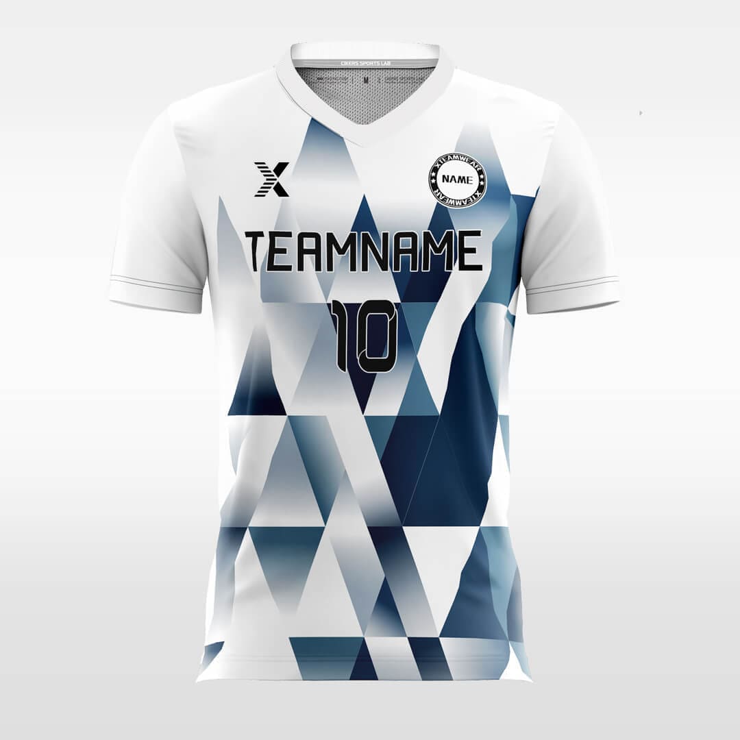XTeamwear Soccer Jersey Geometry Pattern - Custom Women Soccer Jerseys Design Print