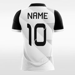 XTeamwear Soccer Jersey Gradient Moire - Kids Custom Soccer Jerseys Design Stripe