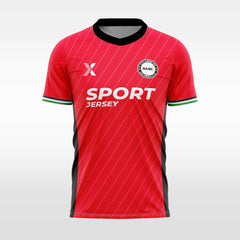 XTeamwear Soccer Jersey Red / S / Male Boost- Custom Soccer Jersey for Men Sublimation