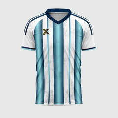 XTeamwear Soccer Uniforms 2026 Global Elite Series - Custom Design Soccer Jersey for Men Sublimation(light blue)