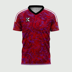 XTeamwear Soccer Uniforms 2026 Global Elite Series - Custom Design Soccer Jersey for Men Sublimation(Rose red)