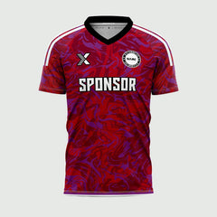XTeamwear Soccer Uniforms 2026 Global Elite Series - Custom Design Soccer Jersey for Men Sublimation(Rose red)