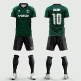 XTeamwear Soccer Uniforms 2026 Global Elite Series - Custom Soccer Jerseys Kit Sublimated for Team(Dark green)