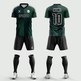 XTeamwear Soccer Uniforms 2026 Global Elite Series - Custom Soccer Jerseys Kit Sublimated for Team(green)