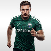 XTeamwear Soccer Uniforms 2026 Global Elite Series - Custom Soccer Jerseys Kit Sublimated for Team(Rhombus grid)