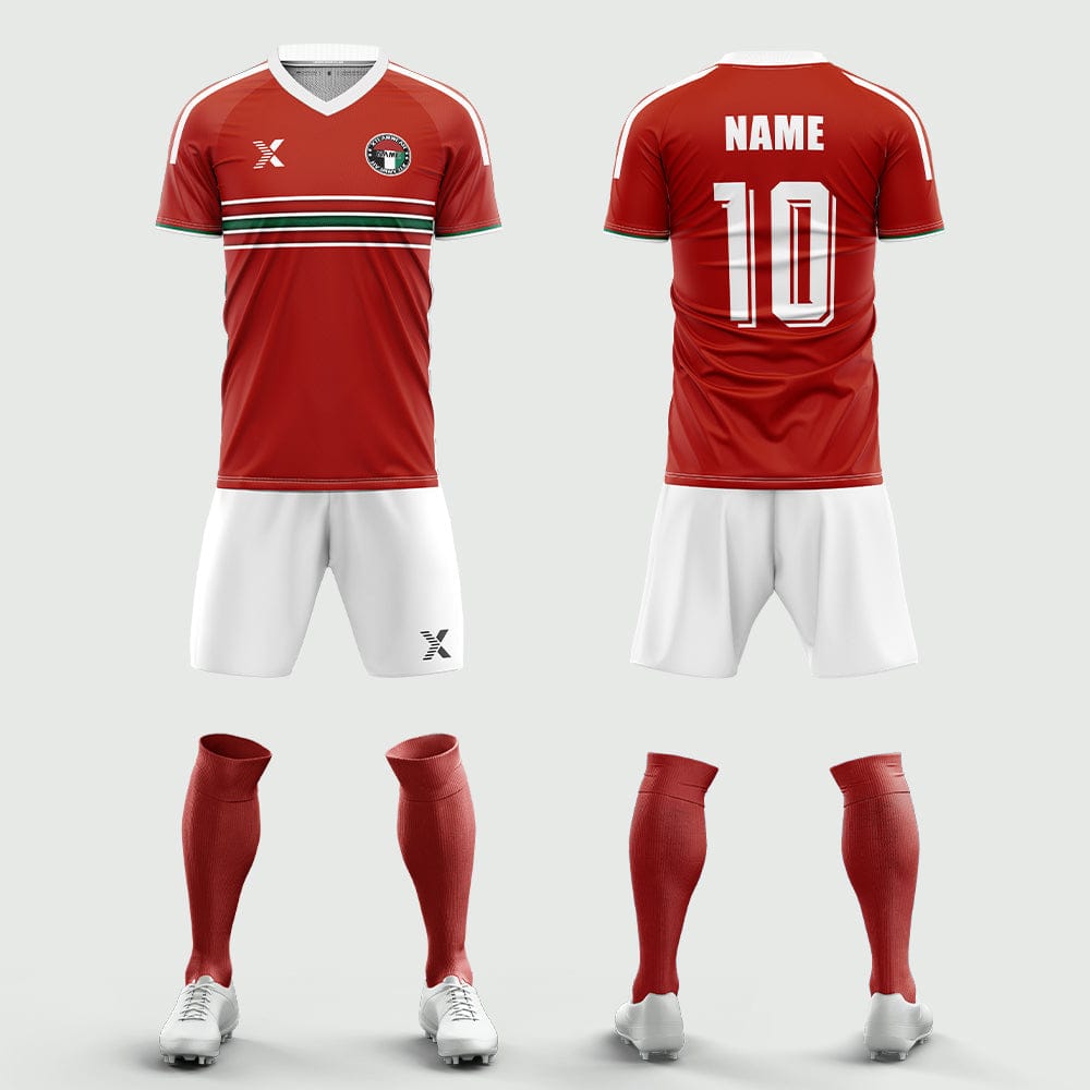 XTeamwear Soccer Uniforms 2026 Global Elite Series - Custom Soccer Jerseys Kit Sublimated for Team(Three-color pattern)
