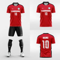 XTeamwear Soccer Uniforms Almond - Custom Soccer Jerseys Kit Sublimated Design