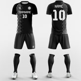 XTeamwear Soccer Uniforms Black Fish-Custom Soccer Jerseys Kit Sublimated Design