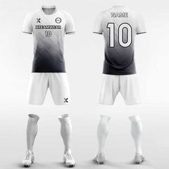 XTeamwear Soccer Uniforms Black / S Gradient - Custom Soccer Jerseys Kit Sublimated for University