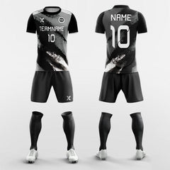 XTeamwear Soccer Uniforms Black / S Marble - Custom Soccer Jerseys Kit Sublimated for League