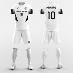 XTeamwear Soccer Uniforms Black / S Simple - Custom Soccer Jerseys Kit Sublimation for Club