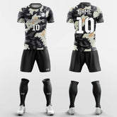 XTeamwear Soccer Uniforms Black / S The Track - Custom Soccer Jerseys Kit Sublimated for Club FT260111S
