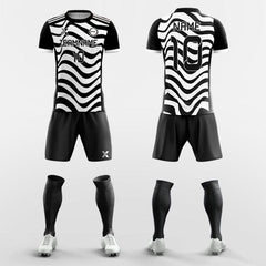 XTeamwear Soccer Uniforms Black / S Zebra - Custom Soccer Jerseys Kit Sublimated for Club
