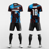 XTeamwear Soccer Uniforms Blue / S Abstract color palette - Custom Soccer Jerseys Kit Sublimated for Team