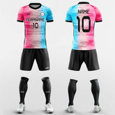 XTeamwear Soccer Uniforms Blue / S Colorful - Custom Soccer Jerseys Kit Sublimated for Club FT260218S
