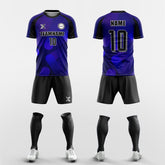 XTeamwear Soccer Uniforms blue / S Custom Soccer Kit – Irregular Geometric Pattern & Modern Fit (Jersey, Shorts & Socks)
