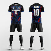 XTeamwear Soccer Uniforms blue / S Custom Soccer Kit – Shattered Geometric Print & Modern Fit (Jersey, Shorts & Socks)