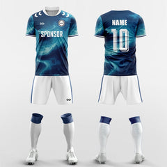 XTeamwear Soccer Uniforms blue / S Enchanting Colors - Custom Soccer Jerseys Kit Sublimated for Team
