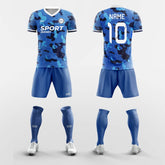 XTeamwear Soccer Uniforms Blue / S Foam - Custom Soccer Jerseys Kit Sublimated for Club FT260123S
