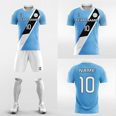 XTeamwear Soccer Uniforms Blue / S Honor Ribbon - Custom Soccer Jerseys Kit Sublimated for Academy