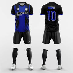 XTeamwear Soccer Uniforms Blue / S Impetus-Custom Soccer Jerseys Kit Sublimated Design