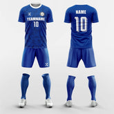 XTeamwear Soccer Uniforms Blue / S Lane-Custom Soccer Jerseys Kit Sublimated Design