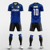 XTeamwear Soccer Uniforms blue / S Laser Mech - Custom Soccer Jerseys Kit Sublimated for Team