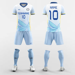 XTeamwear Soccer Uniforms Blue / S Lotus - Custom Soccer Jerseys Kit Sublimated for Club FT260502S