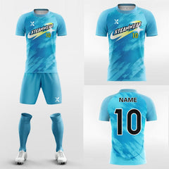 XTeamwear Soccer Uniforms Blue / S Marble - Custom Soccer Jerseys Kit Sublimated for School