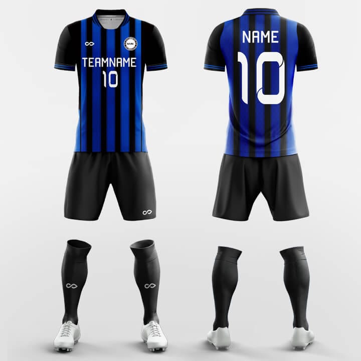 XTeamwear Soccer Uniforms Blue / S Nerazzurri - Custom Soccer Jerseys Kit Sublimated for Team FT260323S