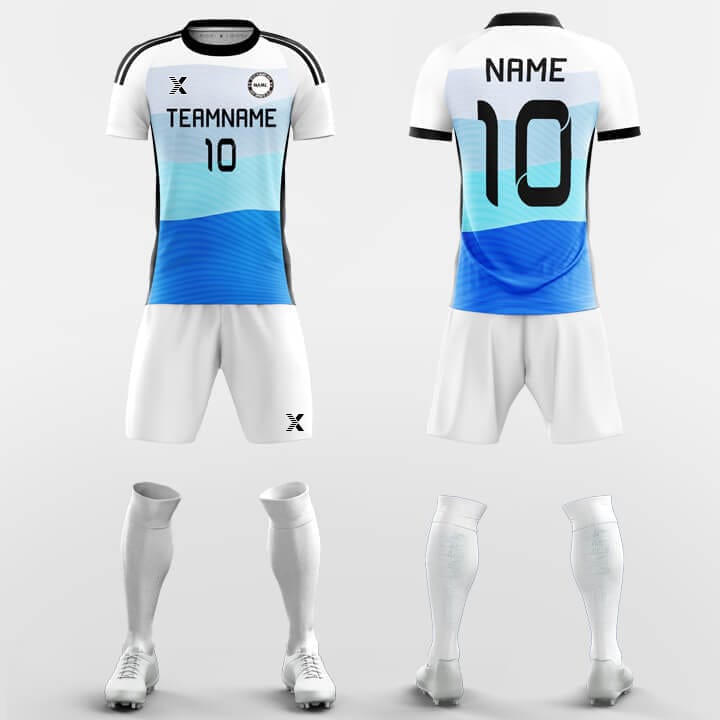 XTeamwear Soccer Uniforms Blue / S Rivers - Custom Soccer Jerseys Kit Sublimated for Team FT260213S