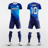 XTeamwear Soccer Uniforms Blue / S Starry Sky - Custom Soccer Jerseys Kit Sublimated for Team FT260304S