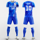 XTeamwear Soccer Uniforms Blue / S Stream 1 - Custom Soccer Jerseys Kit Sublimated for Club FT260316S