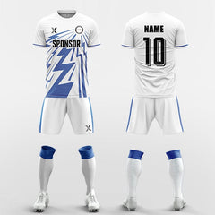 XTeamwear Soccer Uniforms blue / S Ten Thousand Thunderbolts - Custom Soccer Jerseys Kit Sublimated for Team