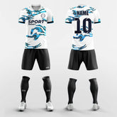 XTeamwear Soccer Uniforms Blue / S Windows - Sublimated Design Custom Soccer Jerseys Set