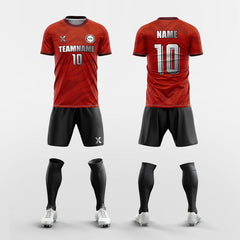 XTeamwear Soccer Uniforms Breeze - Custom Soccer Jerseys Kit Sublimated Design