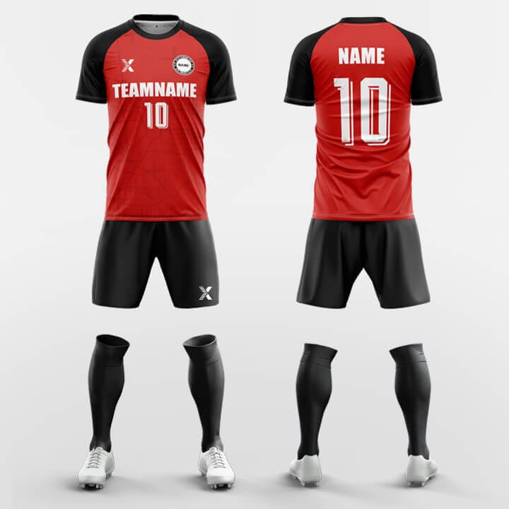 XTeamwear Soccer Uniforms Bud-Custom Soccer Jerseys Kit Sublimated Design